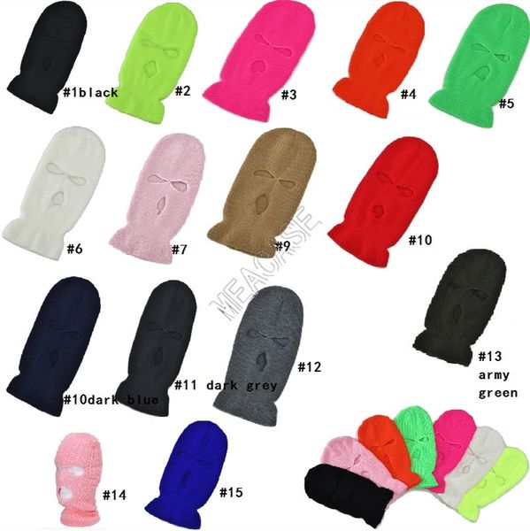 three holes balaclava full face cover mask knitted beanie winter warm skiing masks hat windproof face shield crochet cap ear muff d9802, Yellow
three holes balaclava full face cover mask knitted beanie winter warm skiing masks hat windproof face shield crochet cap ear muff d9802, Yellow