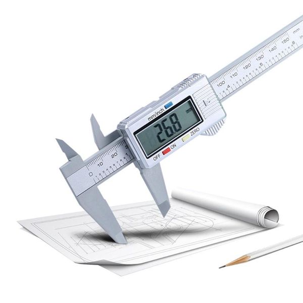 150mm/6inch lcd digital electronic carbon fiber vernier caliper gauge micrometer measuring tool instruments calipers
150mm/6inch lcd digital electronic carbon fiber vernier caliper gauge micrometer measuring tool instruments calipers