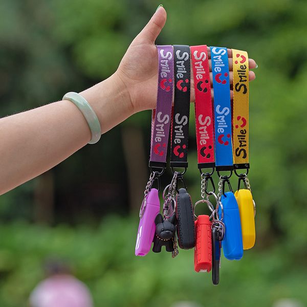 smile ribbon keychain lanyard wallet bag phone tws earbuds earphone case car remote key ring keyring hang hook wristband holder, Silver
smile ribbon keychain lanyard wallet bag phone tws earbuds earphone case car remote key ring keyring hang hook wristband holder, Silver
