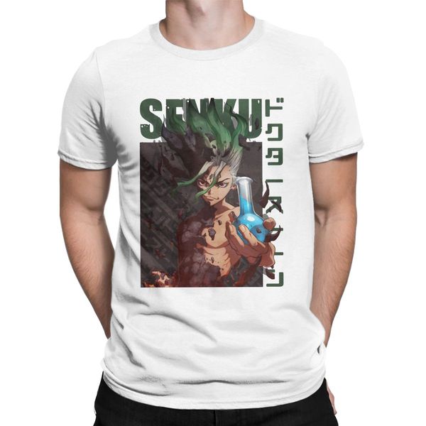 мужчины dr.stone senku футболки японские аниме pure cotton одежда vintage короткий рукав круглый воротник рубашки tee unique t-shirt
мужчины dr.stone senku футболки японские аниме pure cotton одежда vintage короткий рукав круглый воротник рубашки tee unique t-shirt
