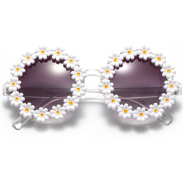 sunglasses fashion round frame set with flowers women retro beach funny sun glasses personalized lunette de soleil, White;black
sunglasses fashion round frame set with flowers women retro beach funny sun glasses personalized lunette de soleil, White;black
