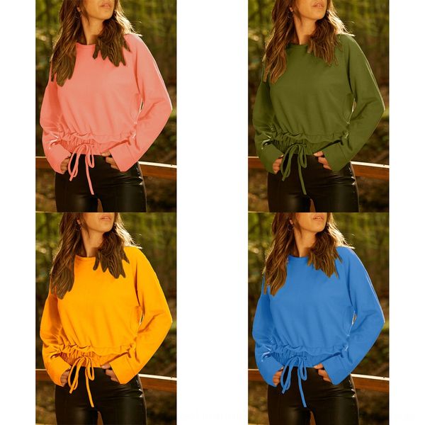 2019 women's autumn and winter short long sleeve casual 2019 women's autumn and winter short long sleeve casual sweater sweater sw, Black