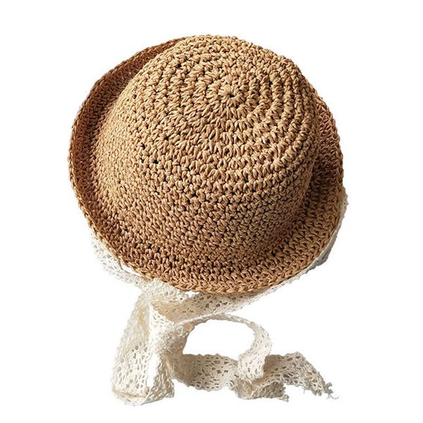 handmade straw hat summer baby girls lace windproof beach sun hat floppy bonnet hats hsj88, Blue;gray
handmade straw hat summer baby girls lace windproof beach sun hat floppy bonnet hats hsj88, Blue;gray