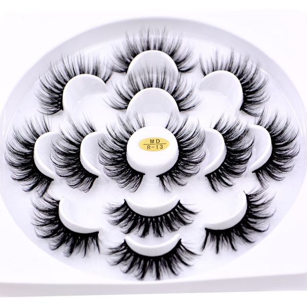 2020 new 7 pairs eyelashes 3d mink lashes natural handmade volume soft lashes long eyelash extension mink eyelash for makeup
2020 new 7 pairs eyelashes 3d mink lashes natural handmade volume soft lashes long eyelash extension mink eyelash for makeup