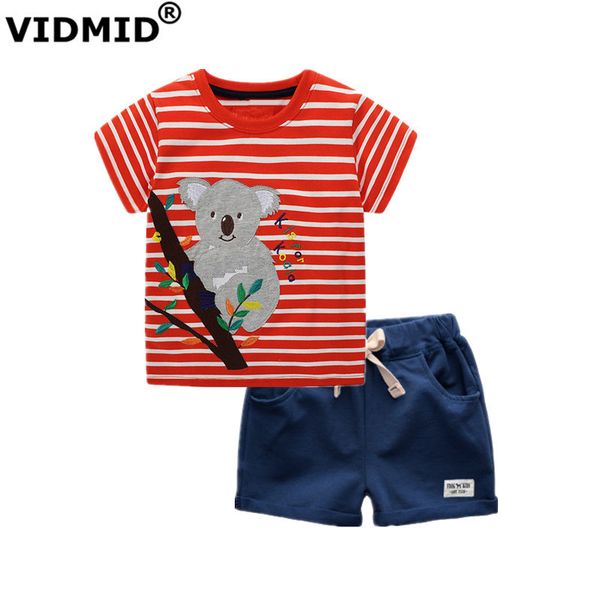 vidmid summer children's clothes sets boys kids t-shirt + shorts pants 2 pcs clothes sets children's clothing baby boys clothing, White
vidmid summer children's clothes sets boys kids t-shirt + shorts pants 2 pcs clothes sets children's clothing baby boys clothing, White