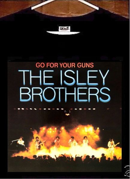 isley brothers t shirt isley brothers go for your guns 1977 album tee shirt 
isley brothers t shirt isley brothers go for your guns 1977 album tee shirt