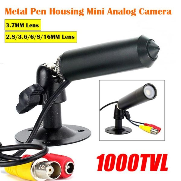 cameras 1000tvl 3.7mm lens analog camera wide angle 2.8/3.6/8/16mm mini metal pen housing cctv security with bracket
cameras 1000tvl 3.7mm lens analog camera wide angle 2.8/3.6/8/16mm mini metal pen housing cctv security with bracket
