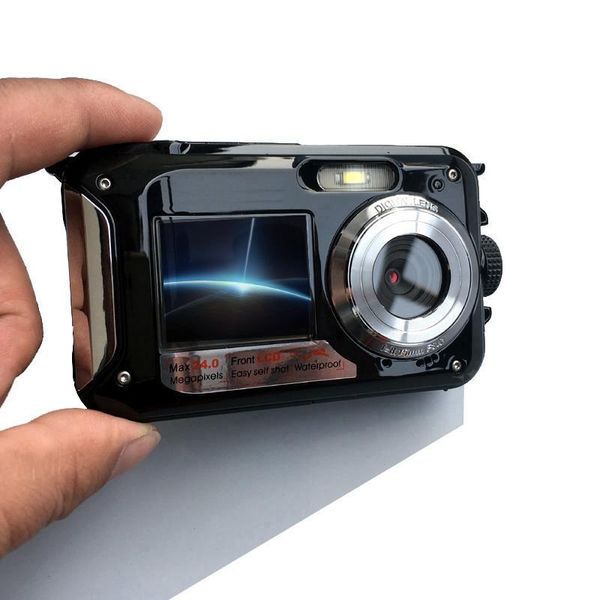 waterproof digital camera dual screens (back 2.7 inch front 1.8 inch) hd 1080p 16x zoom camcorder cam dc998
waterproof digital camera dual screens (back 2.7 inch front 1.8 inch) hd 1080p 16x zoom camcorder cam dc998