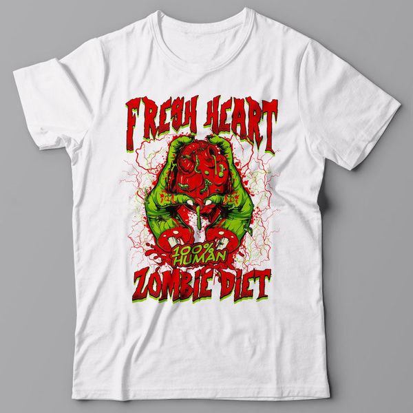 print o-neck mens t-shirt graphic tee - fresh heart- zombie diet halloween gift idea summer style t shirt men
print o-neck mens t-shirt graphic tee - fresh heart- zombie diet halloween gift idea summer style t shirt men