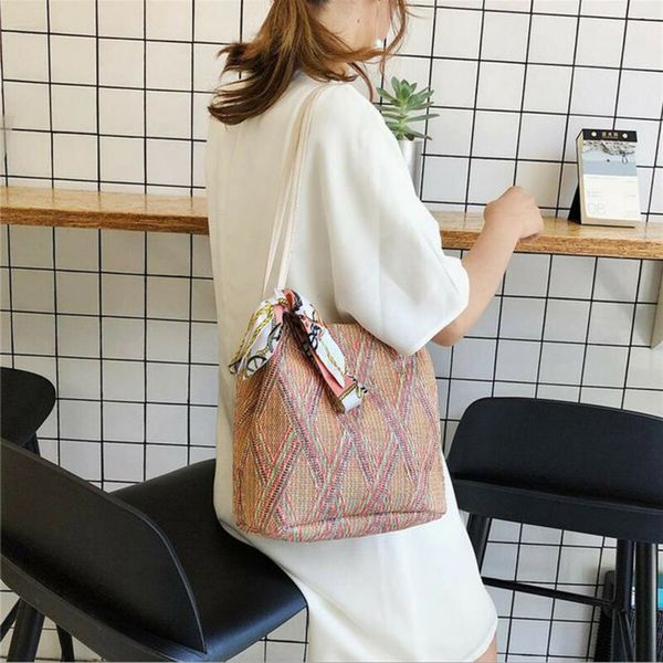 womens ladies straw bag retro rattan handbag woven summer beach bag shoulder bags /by
womens ladies straw bag retro rattan handbag woven summer beach bag shoulder bags /by