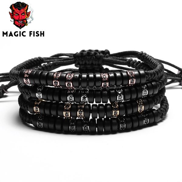 magic fish men bracelet pave black cz zircon connector coconut shell bead braiding macrame bangle bileklik, Golden;silver
magic fish men bracelet pave black cz zircon connector coconut shell bead braiding macrame bangle bileklik, Golden;silver