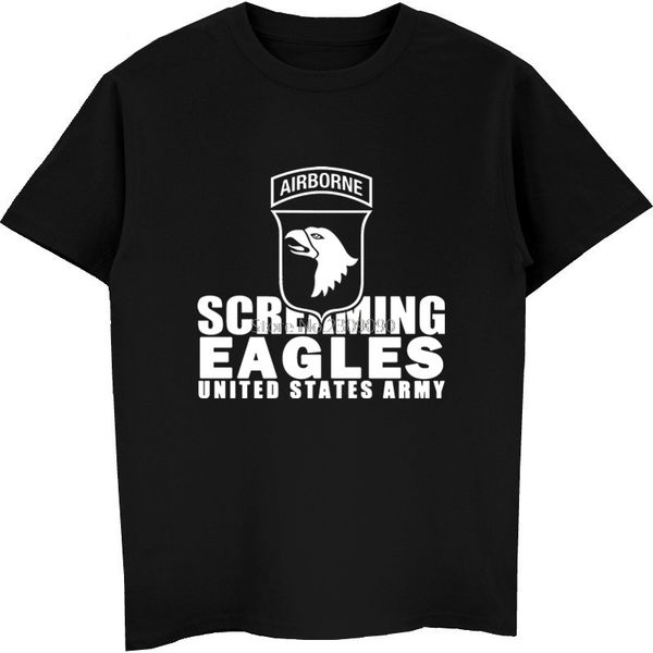 new screaming eagle 101st airborne army t-shirt men cotton short sleeve t shirt cool shirt hip hop tees harajuku streetwear
new screaming eagle 101st airborne army t-shirt men cotton short sleeve t shirt cool shirt hip hop tees harajuku streetwear