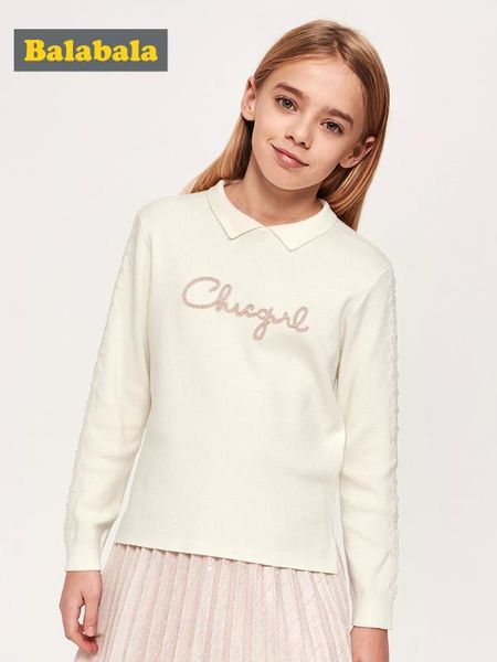 balabala girls sweater children bottoming shirt 2020 spring and autumn middle-aged children sweater fashion girls, Blue
balabala girls sweater children bottoming shirt 2020 spring and autumn middle-aged children sweater fashion girls, Blue