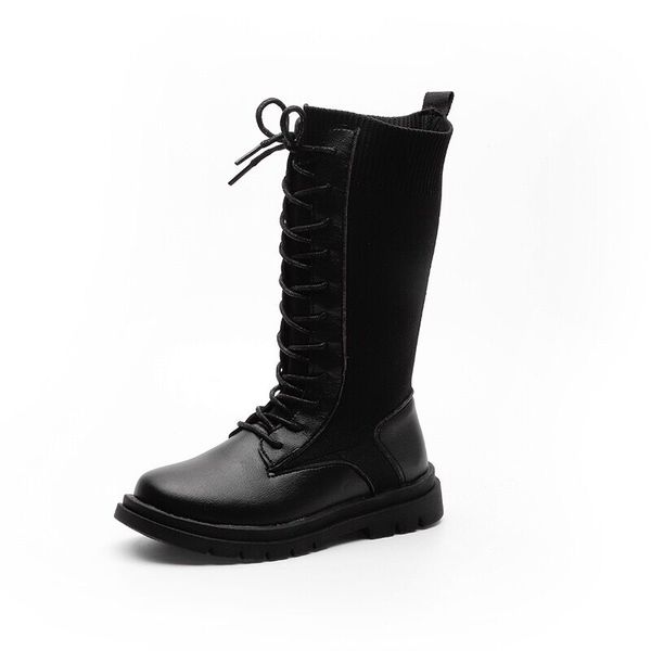 knitting casual kids boots for girl high non-slip waterproof children girl boots pu leather fashion boot korean shoe, Black;grey
knitting casual kids boots for girl high non-slip waterproof children girl boots pu leather fashion boot korean shoe, Black;grey