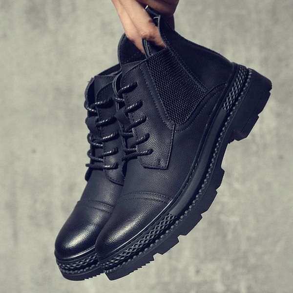 boots mens casual ankle outdoor genuine leather shoes platform desert cowboy boot botas hombre zapatos, Black
boots mens casual ankle outdoor genuine leather shoes platform desert cowboy boot botas hombre zapatos, Black