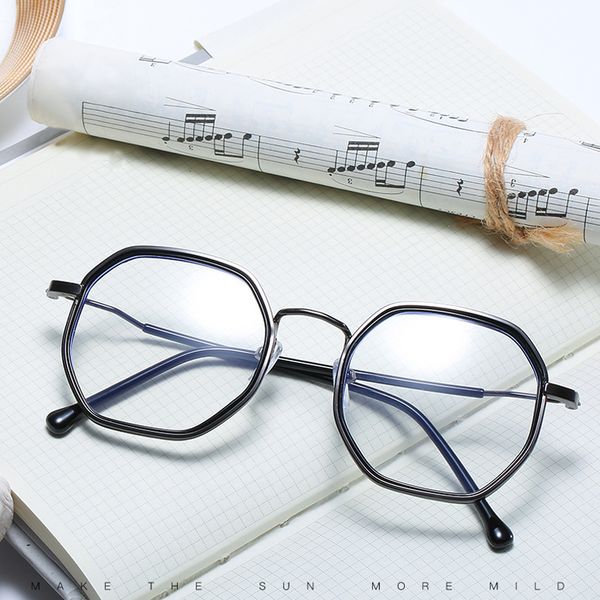fashion sunglasses frames polygonal glasses vintage octagon men women metal polygon sun double beam shades brand designer eyewear, Black
fashion sunglasses frames polygonal glasses vintage octagon men women metal polygon sun double beam shades brand designer eyewear, Black
