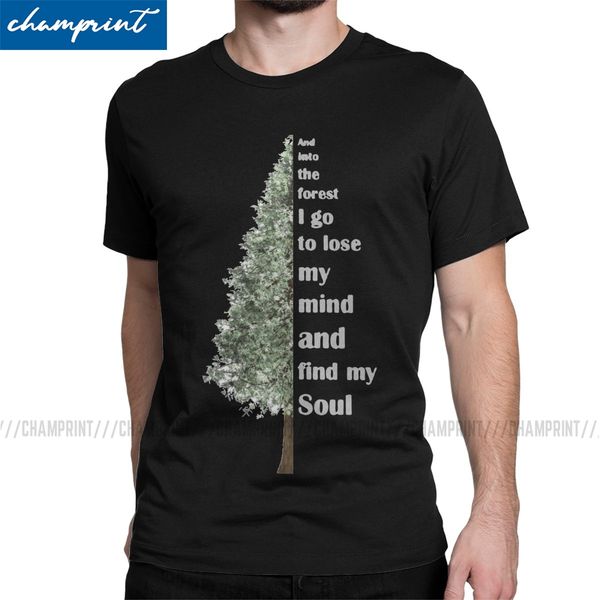 men t-shirts muir soul tree casual tees hippie nature into the forest i go to lose my mind find my soul t shirt original clothes
men t-shirts muir soul tree casual tees hippie nature into the forest i go to lose my mind find my soul t shirt original clothes