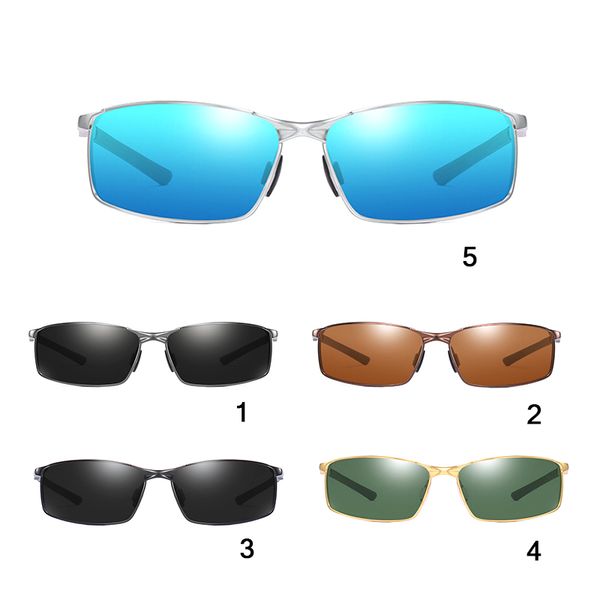 mens polarized sunglasses driving sunglasses male metal frame sun glasses for sports outdoor, White;black
mens polarized sunglasses driving sunglasses male metal frame sun glasses for sports outdoor, White;black