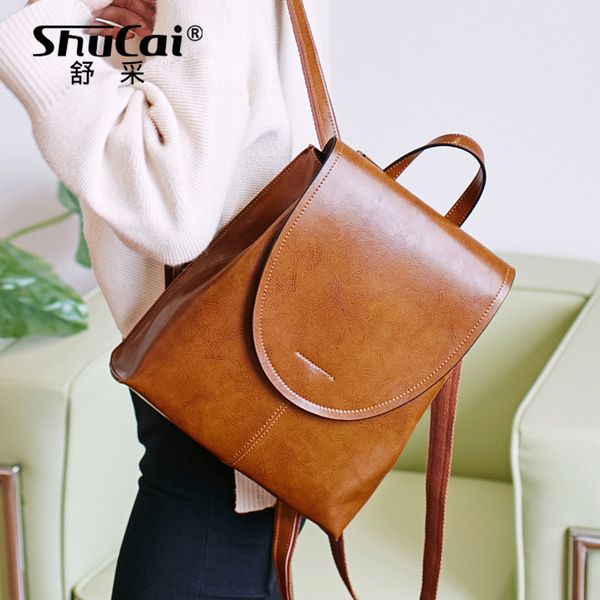 сумки назад schoolbag vintage lady ранец высокого качества cowhide shucai daily casual кожаный рюкзак для женщин классицистические студента
сумки назад schoolbag vintage lady ранец высокого качества cowhide shucai daily casual кожаный рюкзак для женщин классицистические студента
