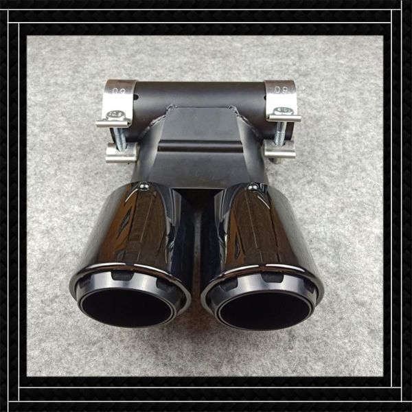 1 piece carbon fiber three layers car exhaust pipe for p-orsche 718 stainless steel glossy black muffler tip
1 piece carbon fiber three layers car exhaust pipe for p-orsche 718 stainless steel glossy black muffler tip