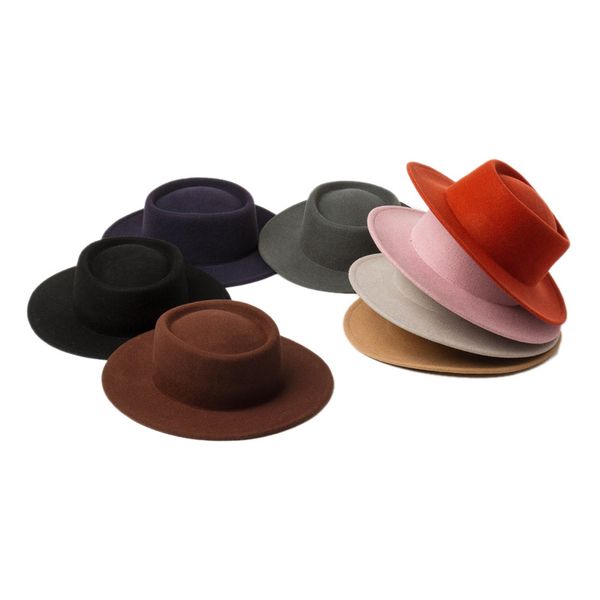 kids wool hat boys fedora autumn winter new children woolen wide brim hat fashion girls casual warm felt hat pgraphy props s567, Yellow
kids wool hat boys fedora autumn winter new children woolen wide brim hat fashion girls casual warm felt hat pgraphy props s567, Yellow