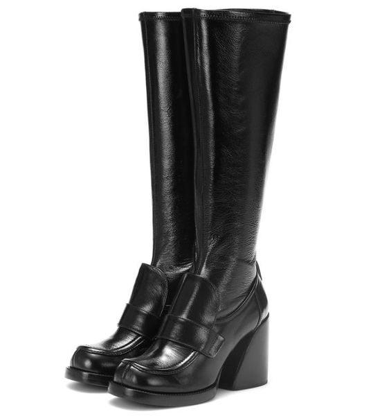 fashion style punk snake leather knee high boots woman brand red black martin short boots autumn winter snow high-heels
fashion style punk snake leather knee high boots woman brand red black martin short boots autumn winter snow high-heels