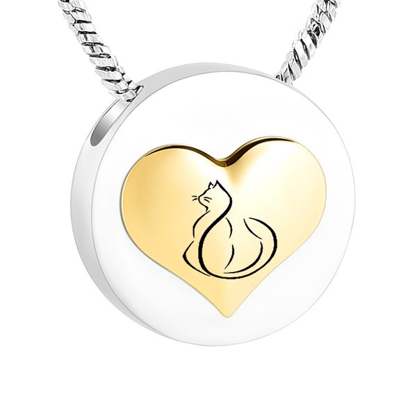 stainless steel cremation ashes jewelry for cat cremation ashes keepsake round ashes pendant neckalce with fill kit, Silver
stainless steel cremation ashes jewelry for cat cremation ashes keepsake round ashes pendant neckalce with fill kit, Silver