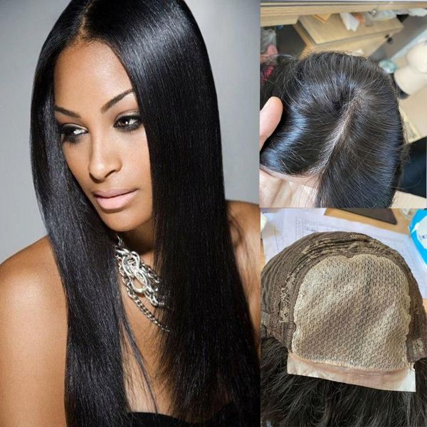 black brazilian remy frontal wig 5*5 pu silk base human hair wigs with baby hair pre plucked natural hairline skin for women, Black;brown
black brazilian remy frontal wig 5*5 pu silk base human hair wigs with baby hair pre plucked natural hairline skin for women, Black;brown