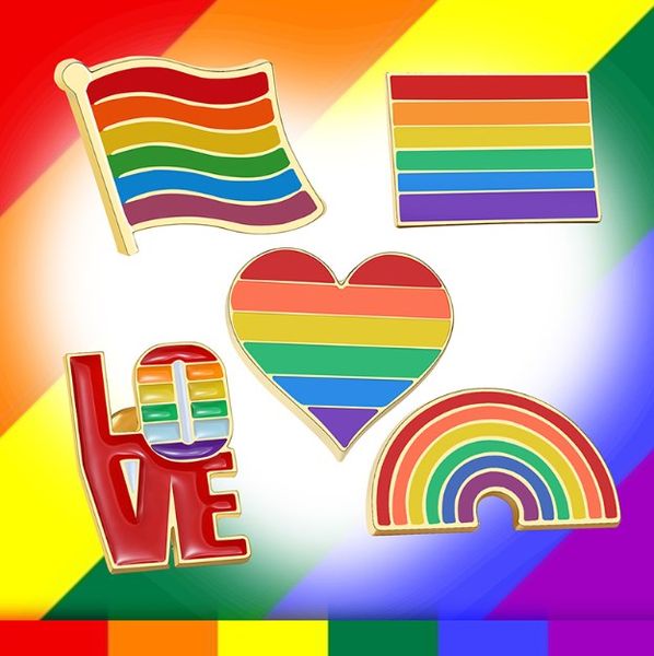 brooch set for men women rainbow colorful heart flag jewelry metal brooches lgbtq pride love accessory, Gray
brooch set for men women rainbow colorful heart flag jewelry metal brooches lgbtq pride love accessory, Gray