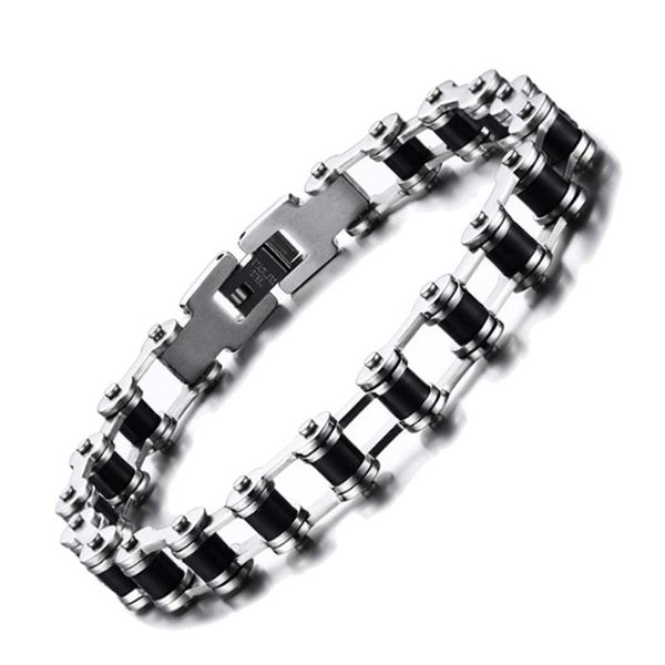 bicycle men bracelet stainless steel bike motorcycle chain bracelets bangles men jewelry accessories cool punk, Black
bicycle men bracelet stainless steel bike motorcycle chain bracelets bangles men jewelry accessories cool punk, Black