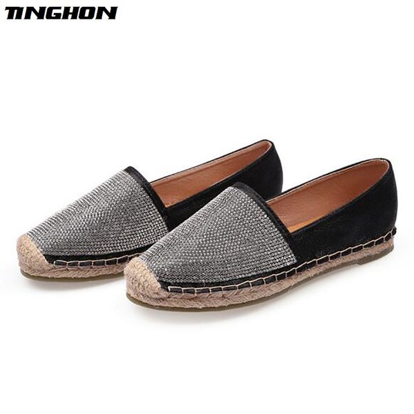 fashion ethnic casual espadrilles rhinestone crytal flat new women spring printed embroider slip on fishermen rope shoe, Black
fashion ethnic casual espadrilles rhinestone crytal flat new women spring printed embroider slip on fishermen rope shoe, Black