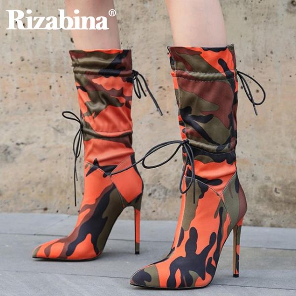 boots rizabina size 34-46 woman high heel thin mixed color mid calf party night club shoes footwear, Black
boots rizabina size 34-46 woman high heel thin mixed color mid calf party night club shoes footwear, Black