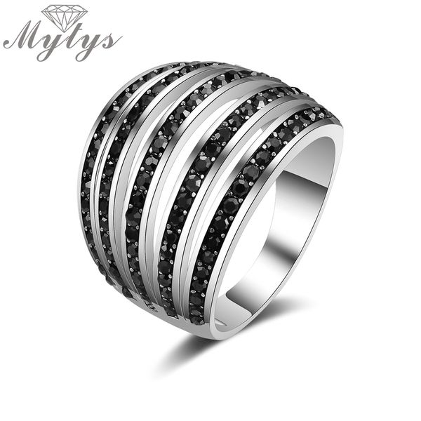 mytys new arrival female ring black zircon white gold color retro design antique ring r1028, Golden;silver
mytys new arrival female ring black zircon white gold color retro design antique ring r1028, Golden;silver