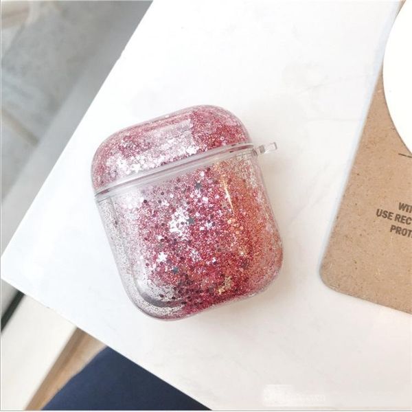 luxury glitter quicksand sparkle protective cover case for airpods 2/1 bluetooth earphone hard pc shell transparent
luxury glitter quicksand sparkle protective cover case for airpods 2/1 bluetooth earphone hard pc shell transparent
