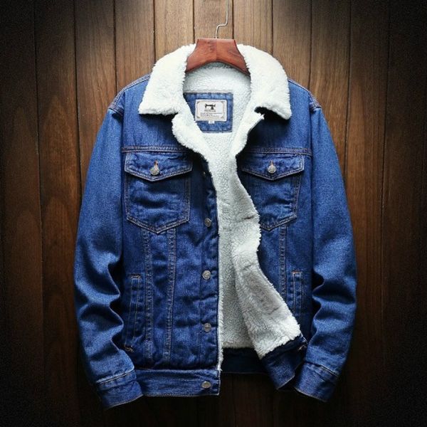 men fashion jackets designer winter thick denim jackets mens lapel long sleeved casual loose coats wholesale shelala, Black;brown
men fashion jackets designer winter thick denim jackets mens lapel long sleeved casual loose coats wholesale shelala, Black;brown