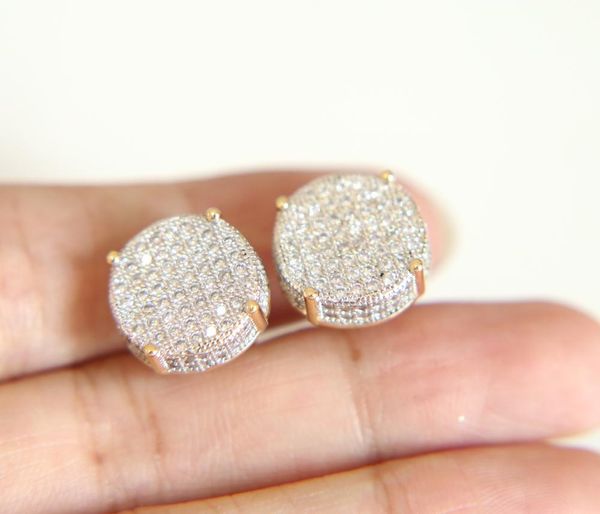 14mm disc micro pave cubic zirconia gold colors bling hip hop women mens screwback earring, Golden;silver
14mm disc micro pave cubic zirconia gold colors bling hip hop women mens screwback earring, Golden;silver