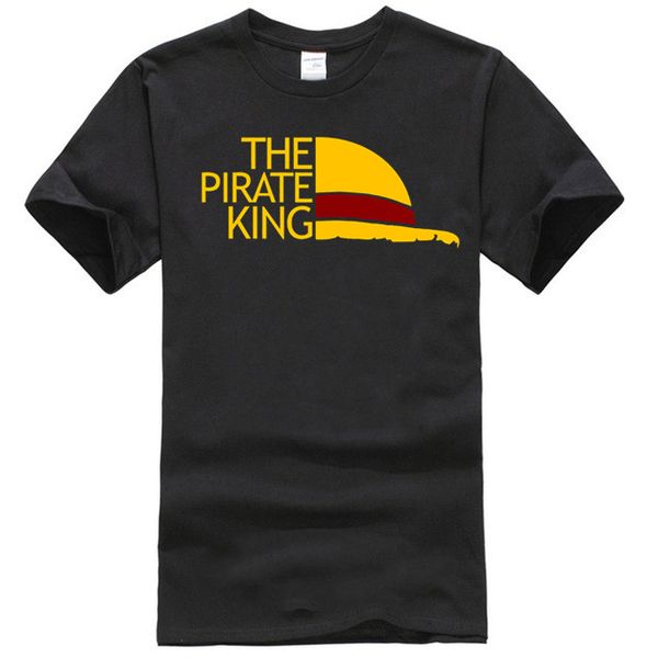 one piece t shirt the pirate king funny parody luffy zoro anime mens s - xxl