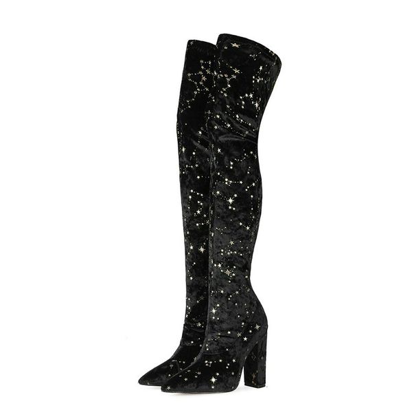 new arrival women over the knee boots autumn winter warm high heels shoes woman pointed toe elegant zipper high boots size 34-46, Black
new arrival women over the knee boots autumn winter warm high heels shoes woman pointed toe elegant zipper high boots size 34-46, Black