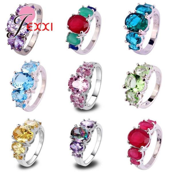 cluster rings 925 sterling silver jewelry wedding anel for women girls shiny cubic zircon multi-color optional retail, Golden;silver
cluster rings 925 sterling silver jewelry wedding anel for women girls shiny cubic zircon multi-color optional retail, Golden;silver