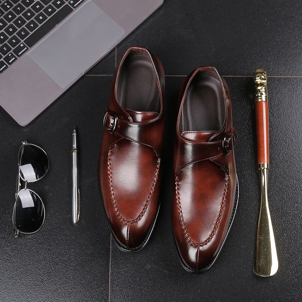 2020 new spot spring mens leather bag head british mens formal shoes formal shoes mens shoes selling models, Black
2020 new spot spring mens leather bag head british mens formal shoes formal shoes mens shoes selling models, Black