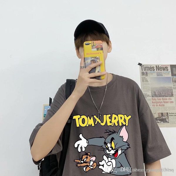 summer ins cartoon printting men and womens fashion short sleeve t-shirt couple's wear loose round neck mens half sleeve print tees, White;black
summer ins cartoon printting men and womens fashion short sleeve t-shirt couple's wear loose round neck mens half sleeve print tees, White;black