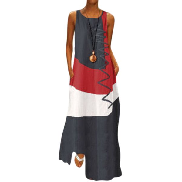 women's dresses folk-customs vintage long summer dress color patchwork sleeveless elegant casual dress women clothing, Black;gray
women's dresses folk-customs vintage long summer dress color patchwork sleeveless elegant casual dress women clothing, Black;gray