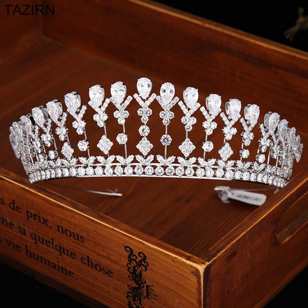 свадебные аксессуары невесты корона полный кубический циркон tiara принцесса диадема свадебные тиары девушки головной убор, Golden;silver
свадебные аксессуары невесты корона полный кубический циркон tiara принцесса диадема свадебные тиары девушки головной убор, Golden;silver