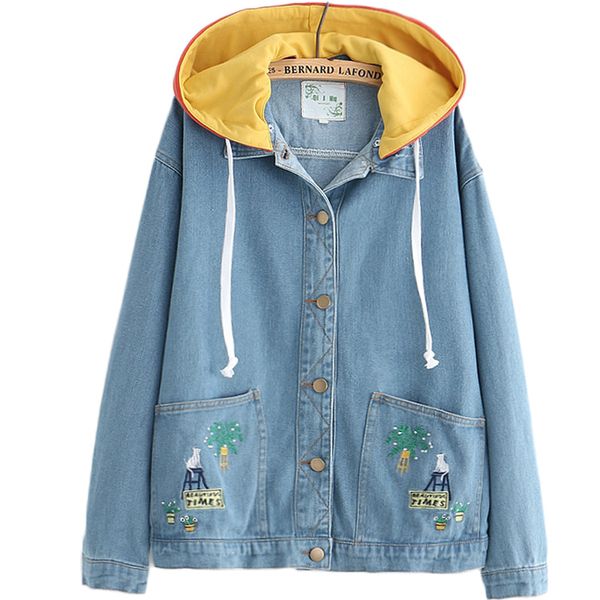 2020 spring loose blue denim jackets for women korean harajuku vintage boyfriend cute cat long sleeve jean coats outerwear g199, Black;brown
2020 spring loose blue denim jackets for women korean harajuku vintage boyfriend cute cat long sleeve jean coats outerwear g199, Black;brown
