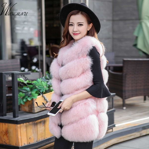 plus size winter fake fur coat women's long solid color fur gilet fashion 2020 luxury casual warm pink black vest vest
plus size winter fake fur coat women's long solid color fur gilet fashion 2020 luxury casual warm pink black vest vest