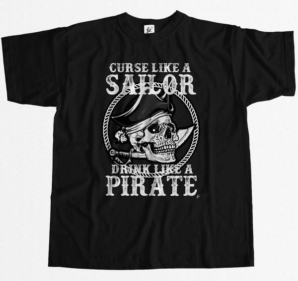2019 men fashion curse like a sailor drink like a pirate skull sword mens t-shirt tee shirt
2019 men fashion curse like a sailor drink like a pirate skull sword mens t-shirt tee shirt
