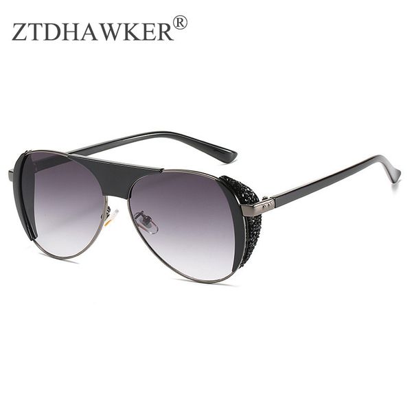 sunglasses punk big frame fashion men and women wild frog mirror thick edge diamond luxury eyeglasses, White;black
sunglasses punk big frame fashion men and women wild frog mirror thick edge diamond luxury eyeglasses, White;black