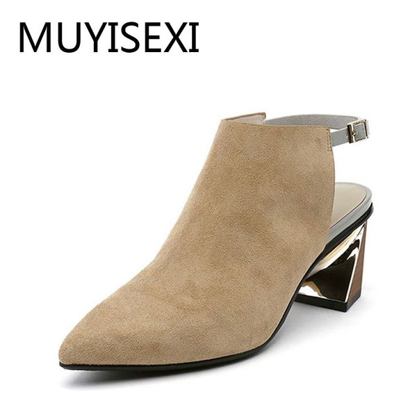 dress shoes slingback women pumps pointed toe woman strange heel stiletto 6 cm high heels summer sandals khaki hl163 muyisexi, Black
dress shoes slingback women pumps pointed toe woman strange heel stiletto 6 cm high heels summer sandals khaki hl163 muyisexi, Black