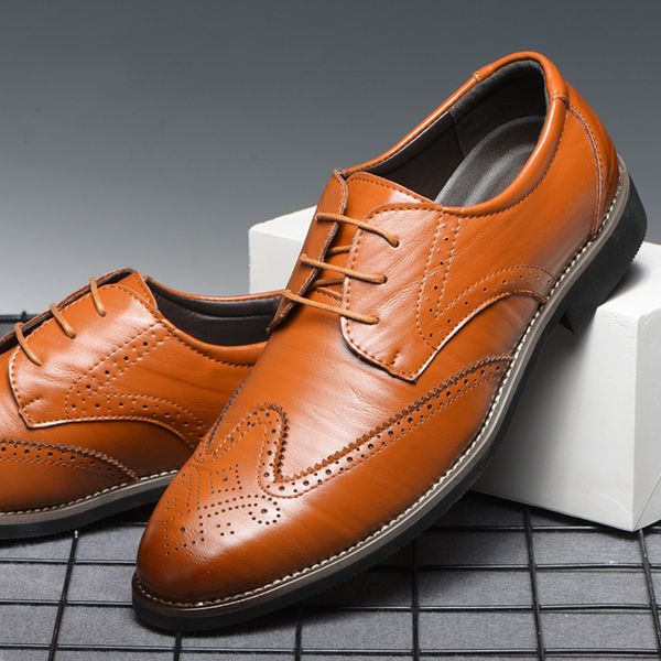 38-48 brock large size casual fashion shoes formal dress business shoes business casual, Black
38-48 brock large size casual fashion shoes formal dress business shoes business casual, Black
