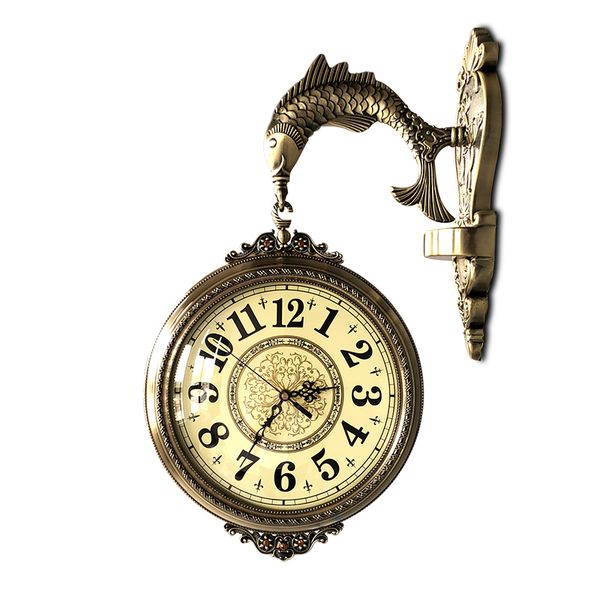 wall clocks vintage double sided clock home metal european luxury large living room silent quartz simple office decor da60wc
wall clocks vintage double sided clock home metal european luxury large living room silent quartz simple office decor da60wc